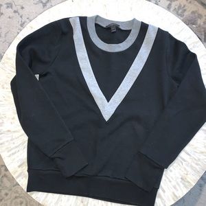 🖤J. Crew Varsity Colorblock Sweatshirt, Small